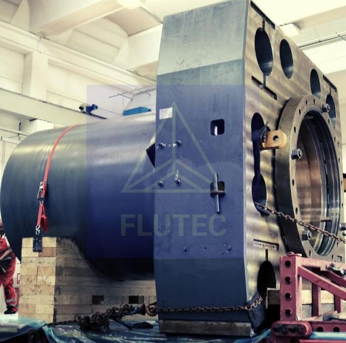 高圧大穴水力シリンダー 5000トンの挤出機 1