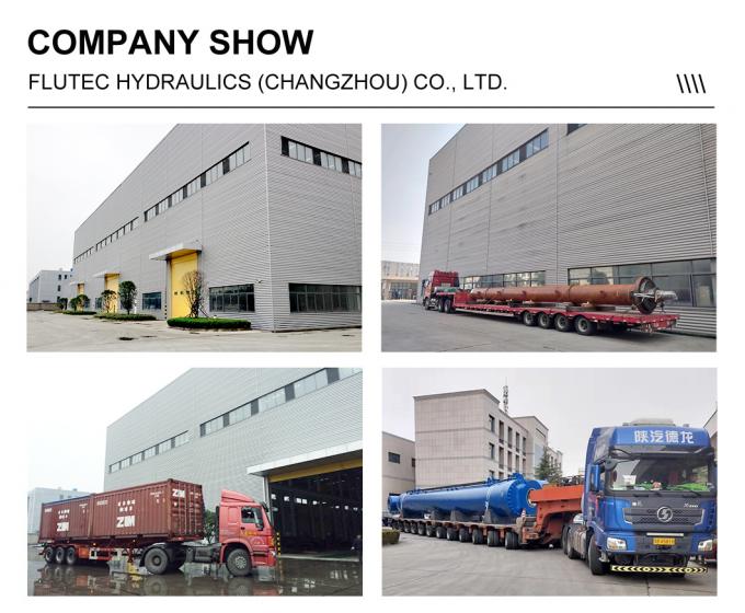 ISO9001 4000トンのカスタム水力シリンダー 9