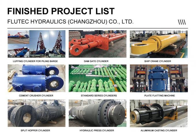 二重作用する望遠鏡式水力シリンダー パーソナル製造ピストン型 5
