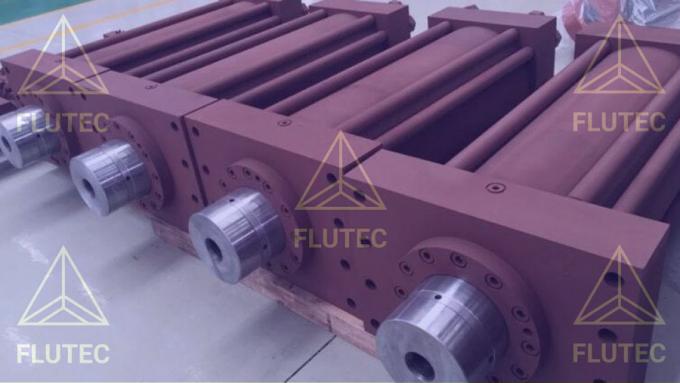 フルテック 望遠鏡式 水力シリンダー 機械工学のための二重作用油筒 3