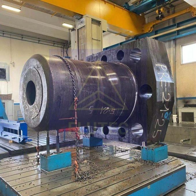 5000トンの挤出機械のためのダブルアクティング水力シリンダーピストン棒 0