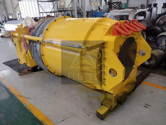 Carbon Steel Mill Type Hydraulic Cylinder Heavy Duty Double Acting