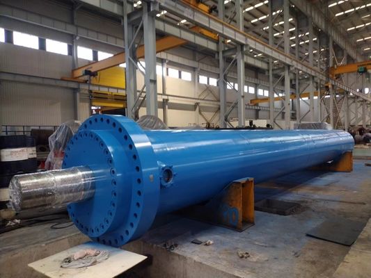 Custom 1500ton Hydraulic Pull Cylinder For Hydraulic Cold Draw Bench