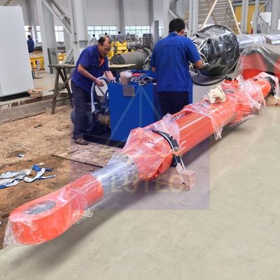 Tie rod Hydraulic Cylinder For Dam Gate Piston Type ABS Approved