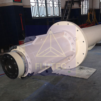 Inner Guide Heavy Duty Hydraulic Cylinder Medium Pressure For Casting Equipment