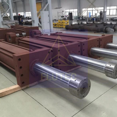 Heavy Duty Tie Rod Cylinder , Custom Press Hydraulic Cylinder