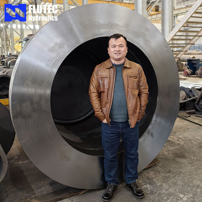 Custom Press Machine Forged Hydraulic Cylinder Tube For 16000 Ton Press